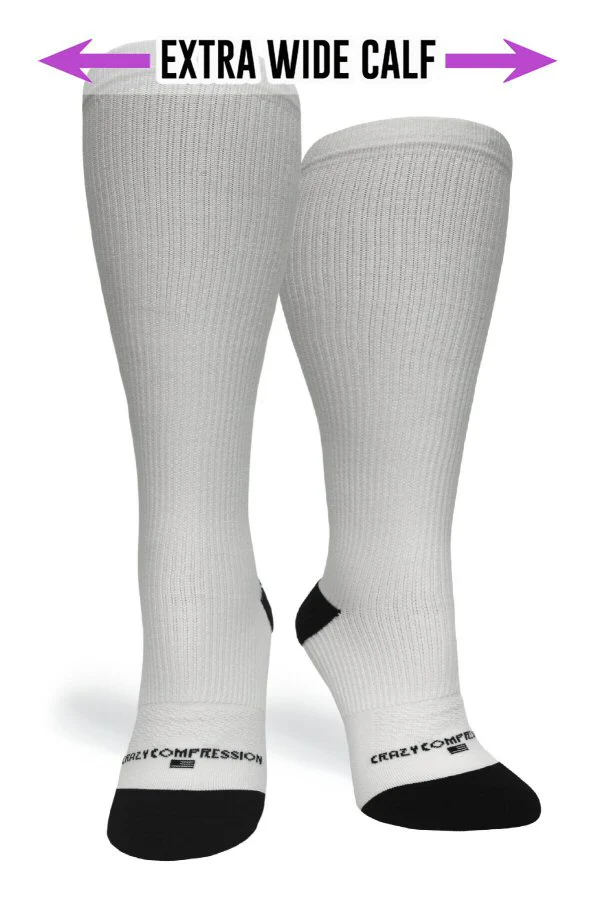 3 Pairs White (Standard & Extra Wide) - Image 3