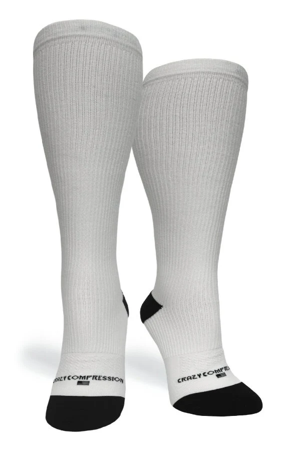 3 Pairs White (Standard & Extra Wide) - Image 8