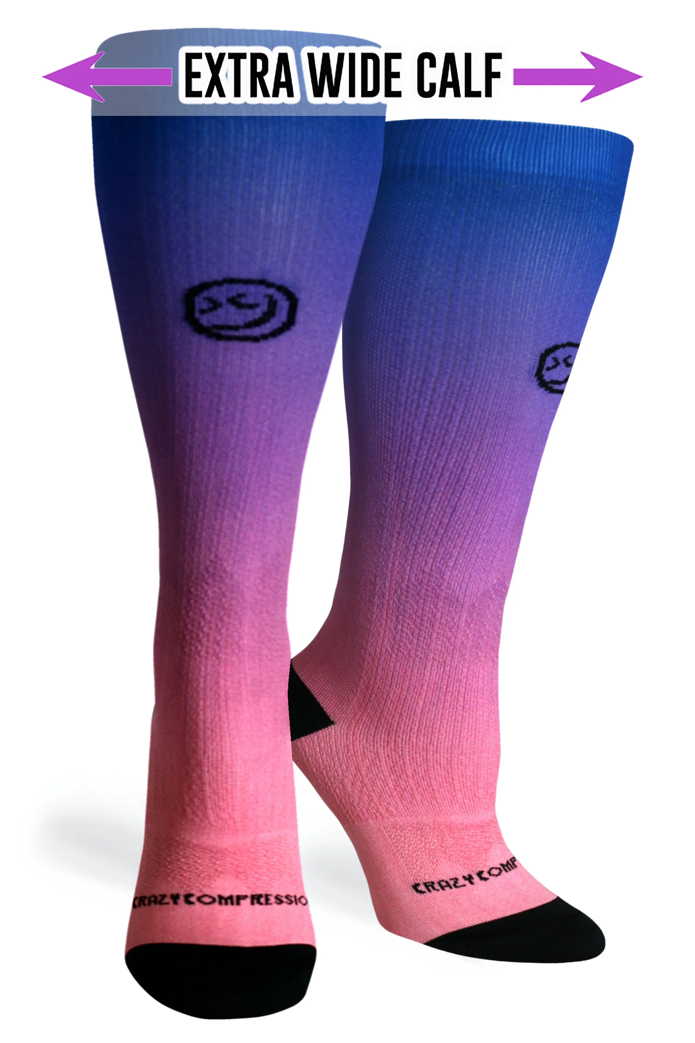 Ombré Blue Pink - (Standard & Extra Wide) - Image 8