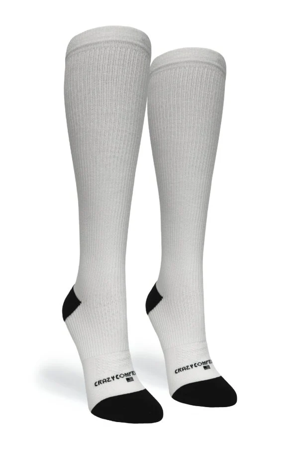 4 Pairs White - (Standard & Extra Wide) - Image 5